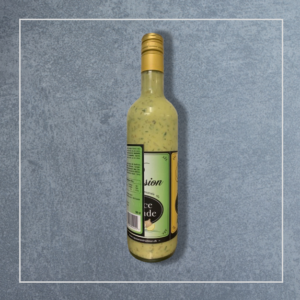 Sauce à salade avec défaut d'étiquetage