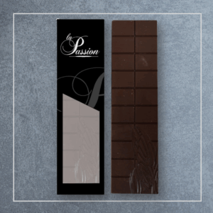 Plaque de chocolat noir 50% et fève tonka